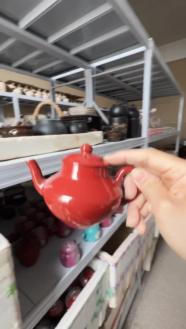霖松堂单色釉紫砂泡茶壶···