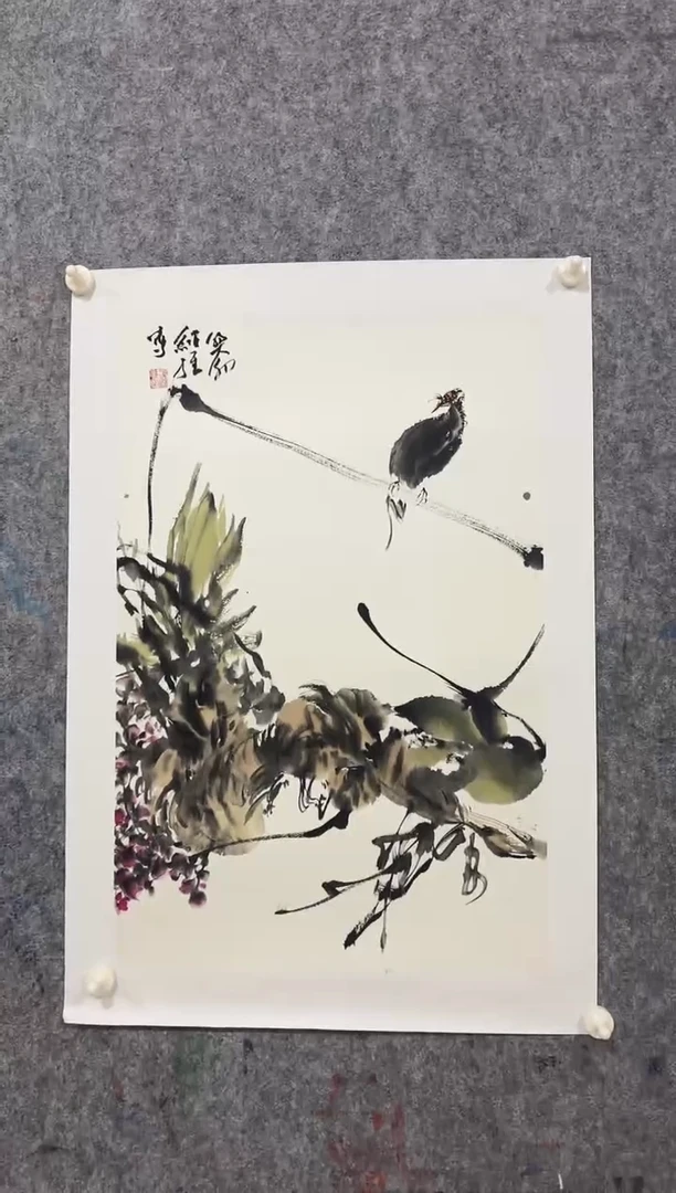 【闪购商品】国画 凌维维老师精品2.7平尺作品