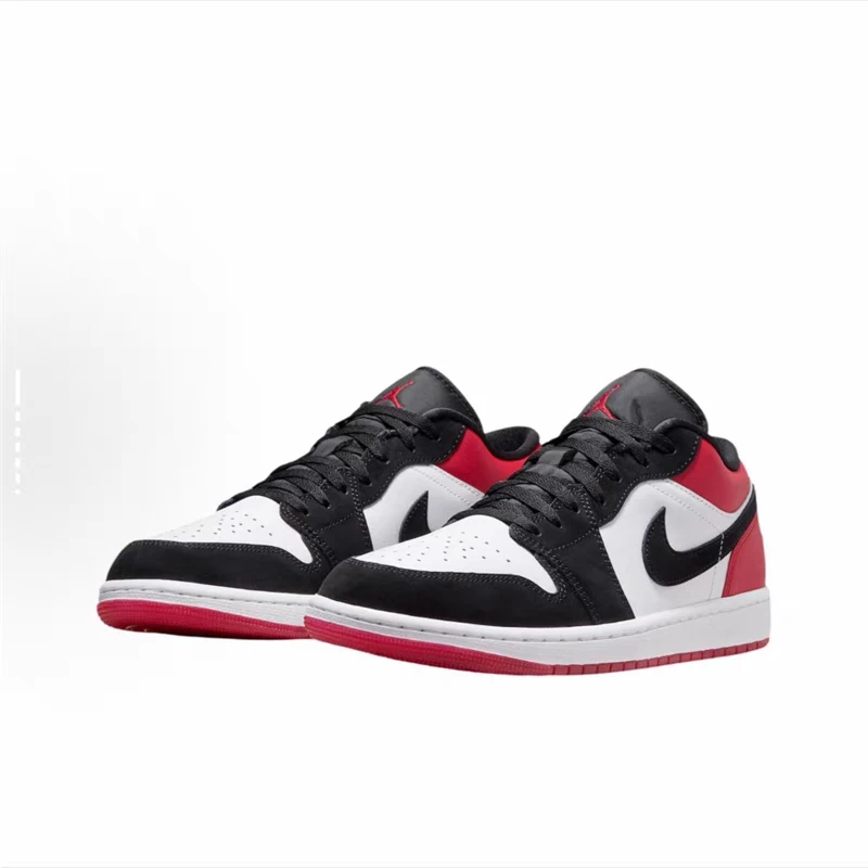 NIKE/耐克官方正品 AJ1 黑红脚趾男款运动休闲鞋 IB8971106