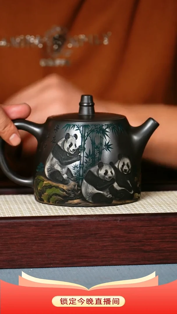 茶壶紫砂 石黄泥料 汉铎