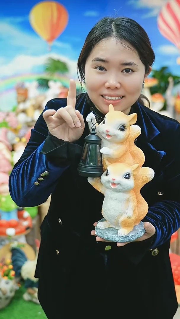 【闪购商品】无铅玻璃花园摆件&000&