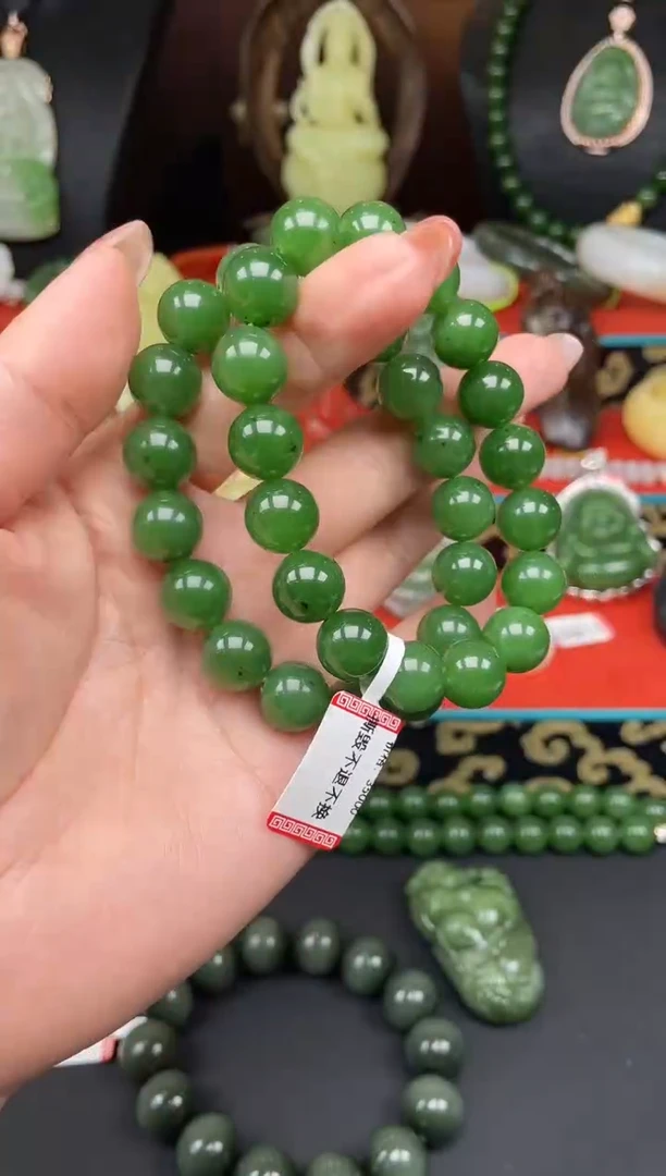手串未镶嵌和田玉手串多样性发其一gc28