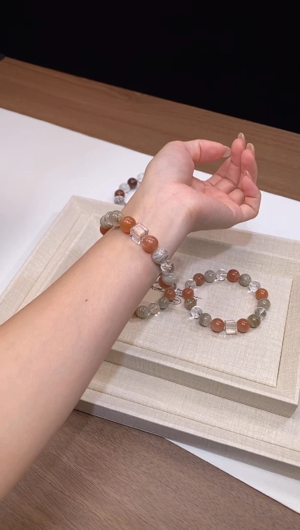 未镶嵌手链水晶万嘉水晶 发一件 序号：104