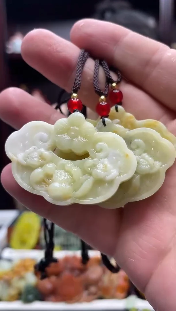 岫玉未镶嵌吊坠多样性发货*拍一发一