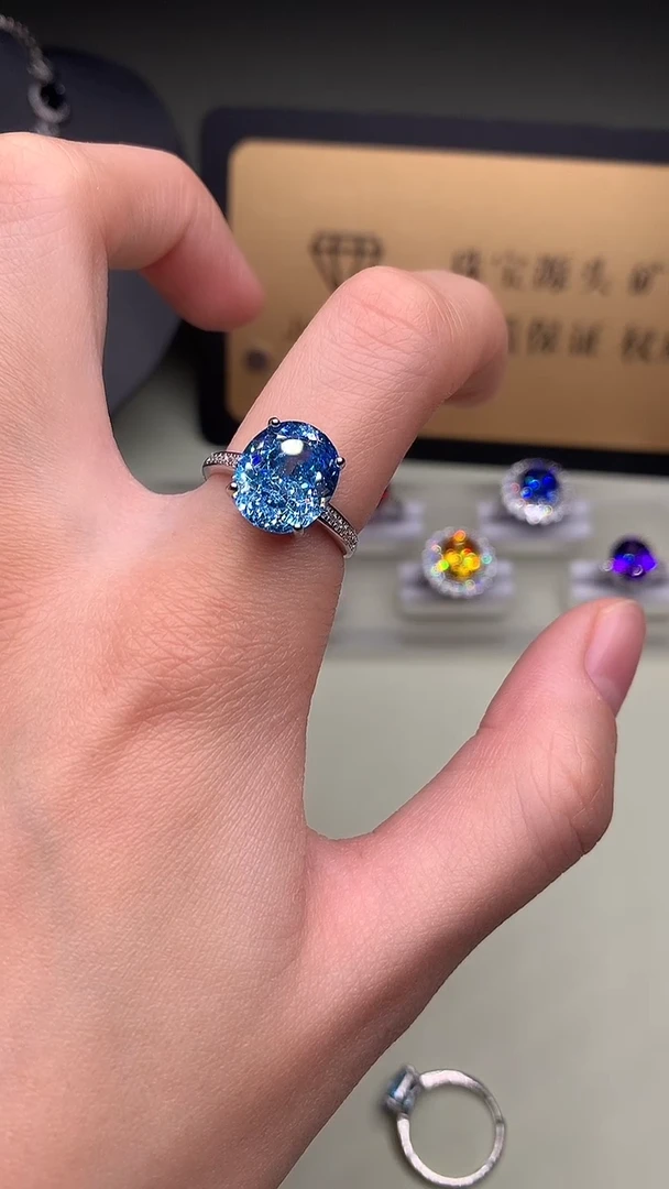 无925银轻奢圣马利亚色