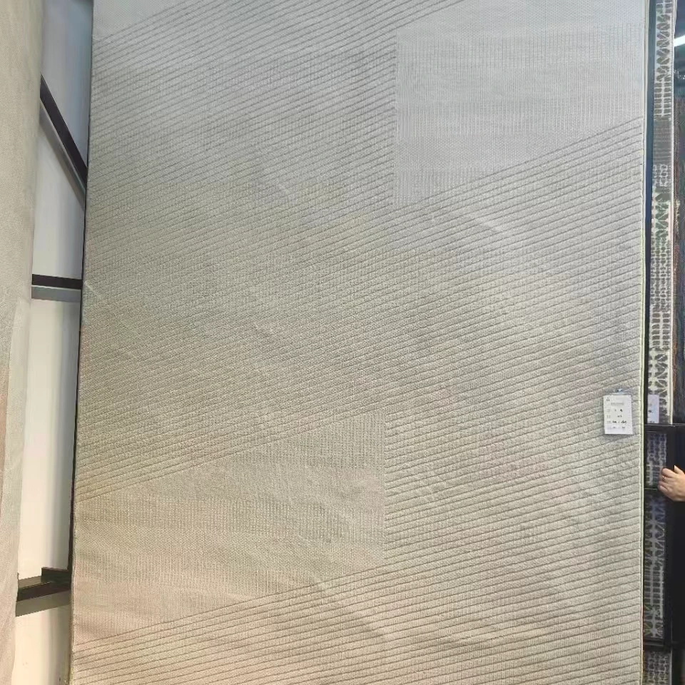 天青系列轻奢高级免洗可擦客厅沙发茶几地毯简约风卧室大面积地垫