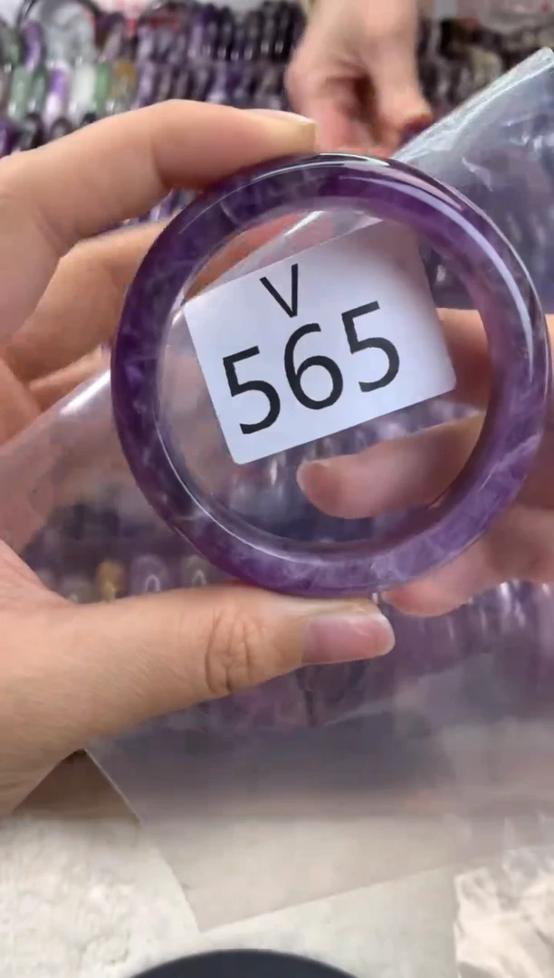 【闪购商品】水晶水晶手镯V未镶嵌565-53