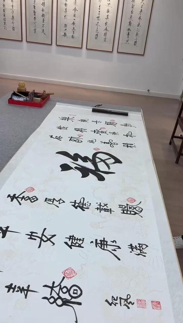 书法纪风  福 小六尺