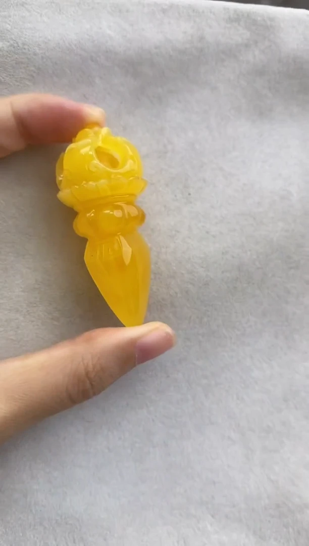 未镶嵌定制琥珀10925185-吊坠