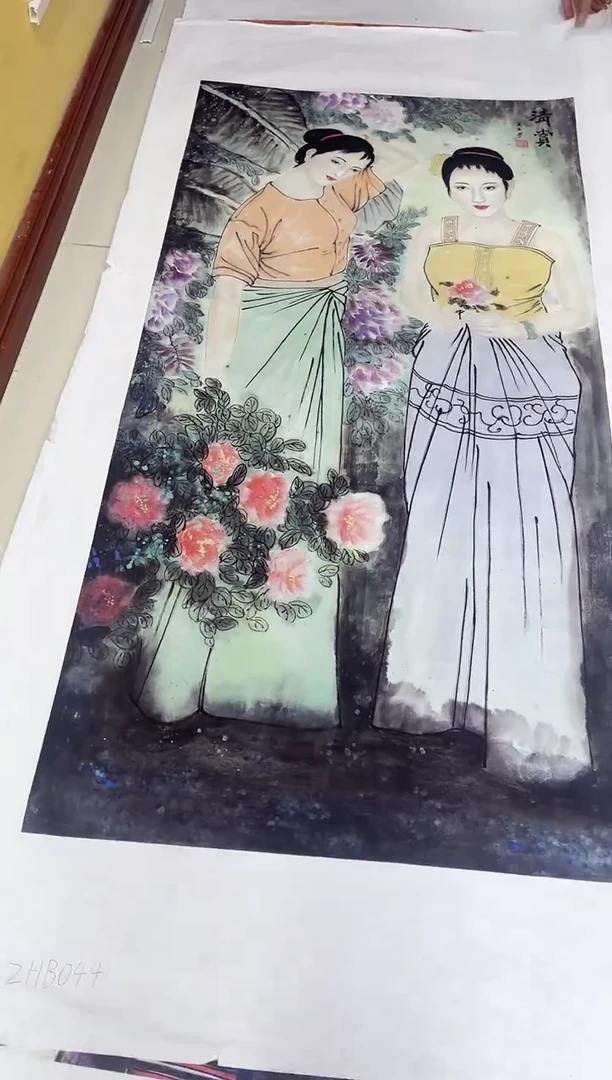 国画九霄甄选国画作品zhb044