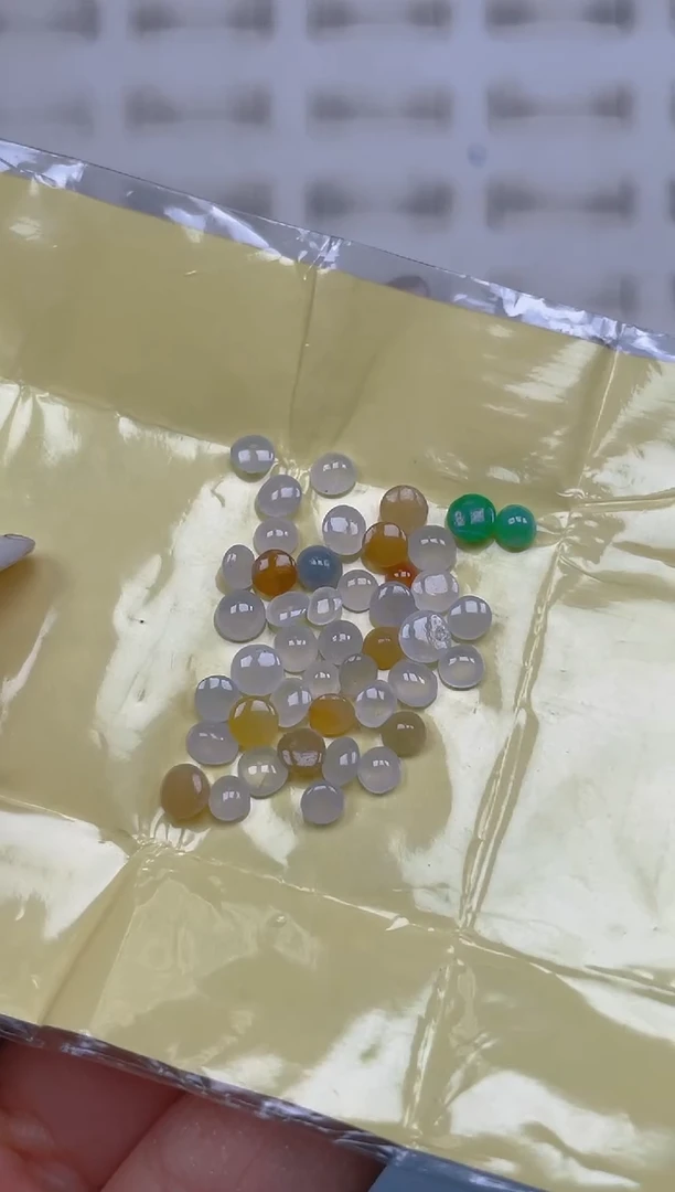 裸石翡翠天然翡翠蛋面28