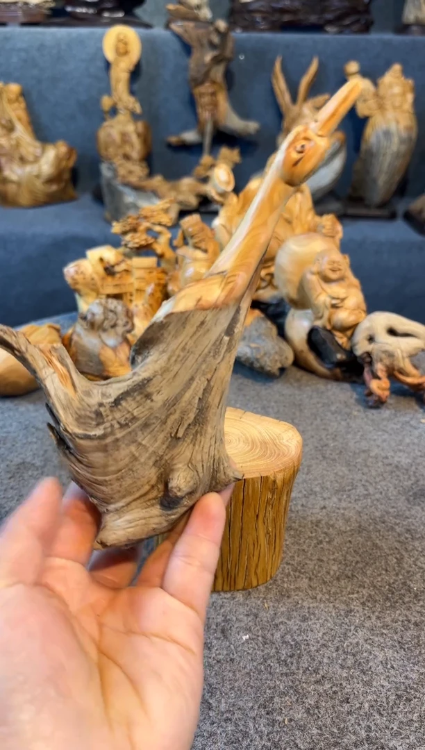 【闪购商品】柏木（崖柏）根雕摆件工艺品