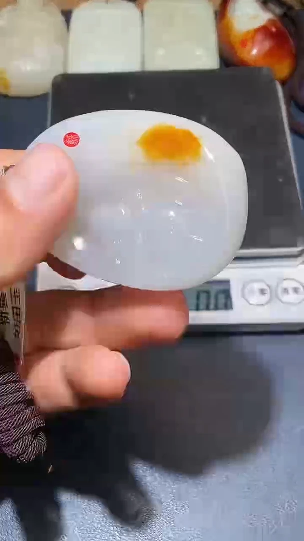 颈饰未镶嵌和田玉两*人HX