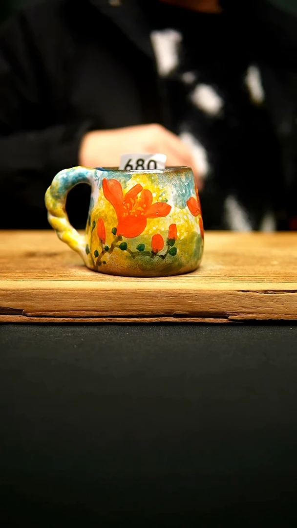 @@陶园瓷舍@@纯手工手绘@高温釉下彩