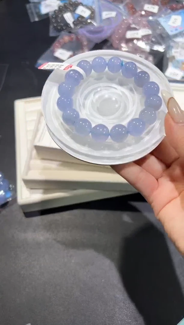 未镶嵌手链玛瑙/玉髓28b多样性发其一【1条】默认微瑕13mm