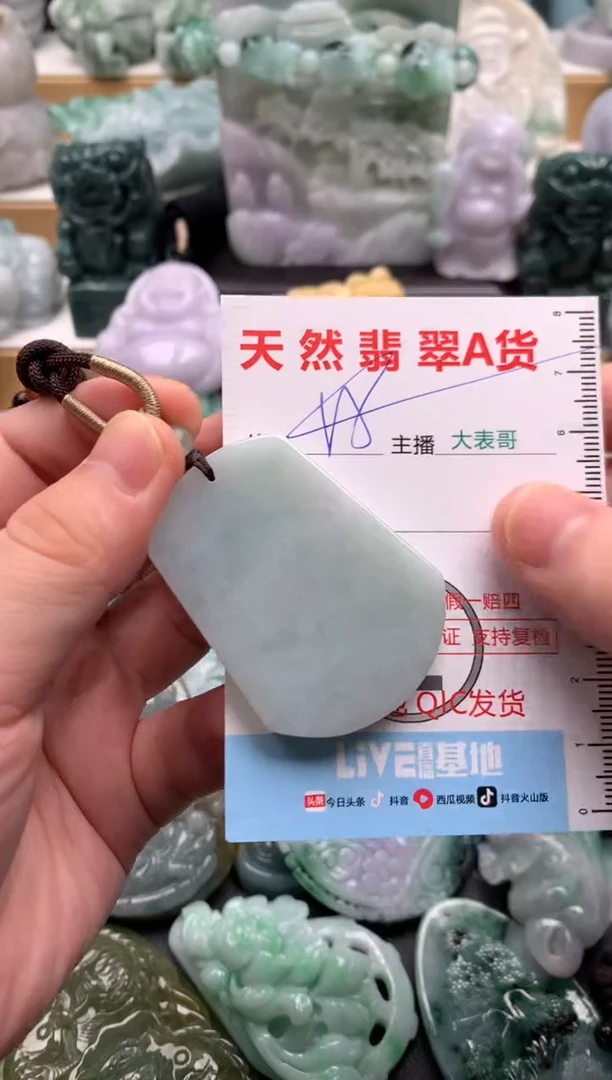 吊坠(不含链)未镶嵌翡翠1