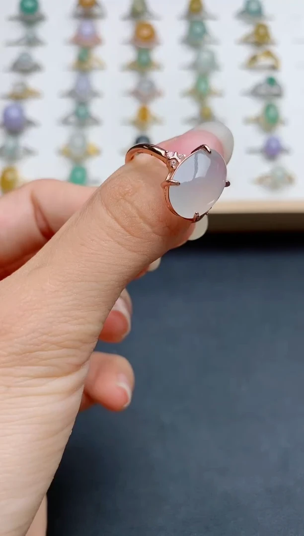 银S925镶嵌戒指翡翠01