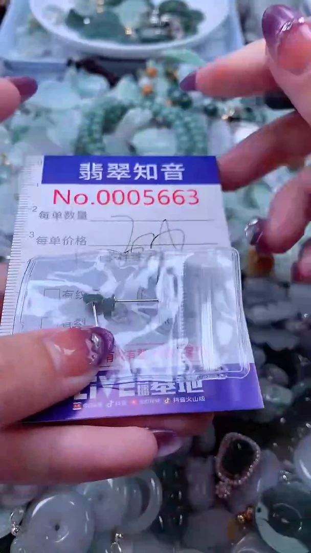 翡翠未镶嵌吊坠(不含链)5663