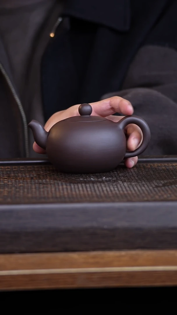茶壶紫砂宜兴手工原矿紫砂壶001