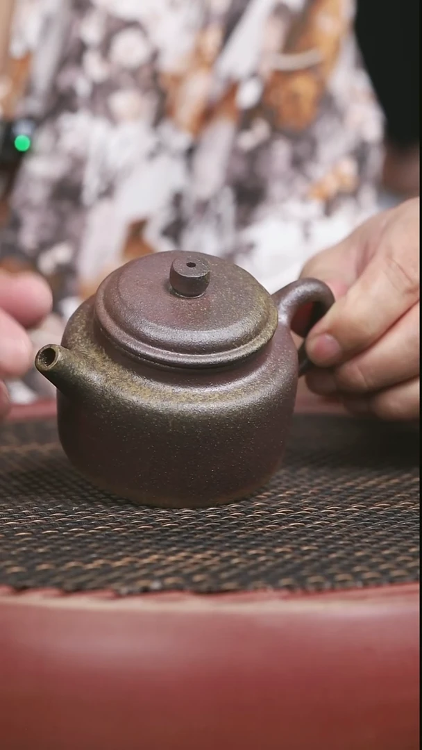 茶壶紫砂18号柴烧德中160CC