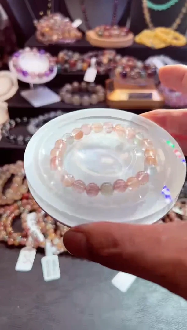水晶手链未镶嵌好***?水晶239