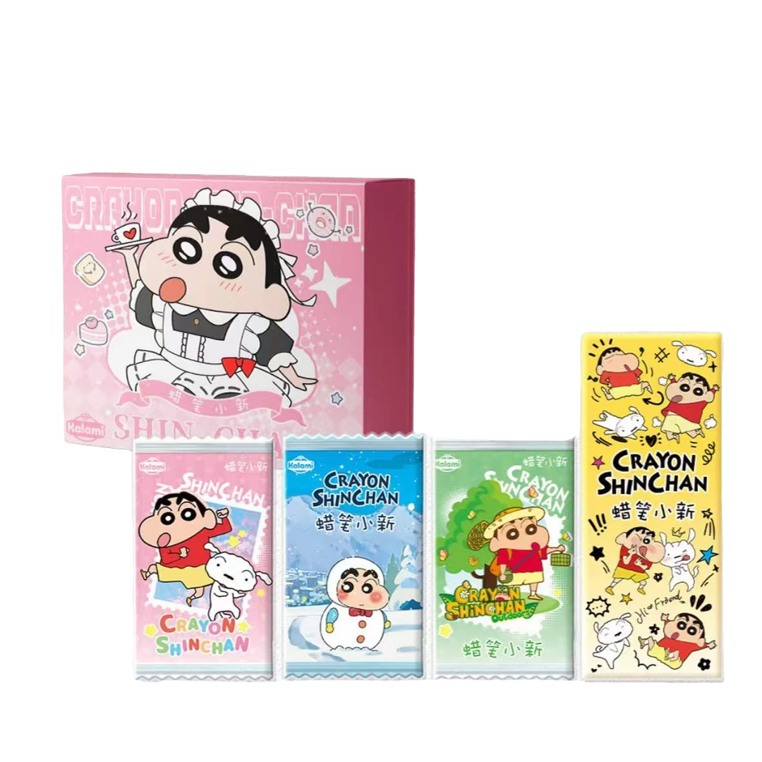K【吃吃】kalami文创 ×蜡笔小新 第一弹 收藏卡牌（默认代拆）