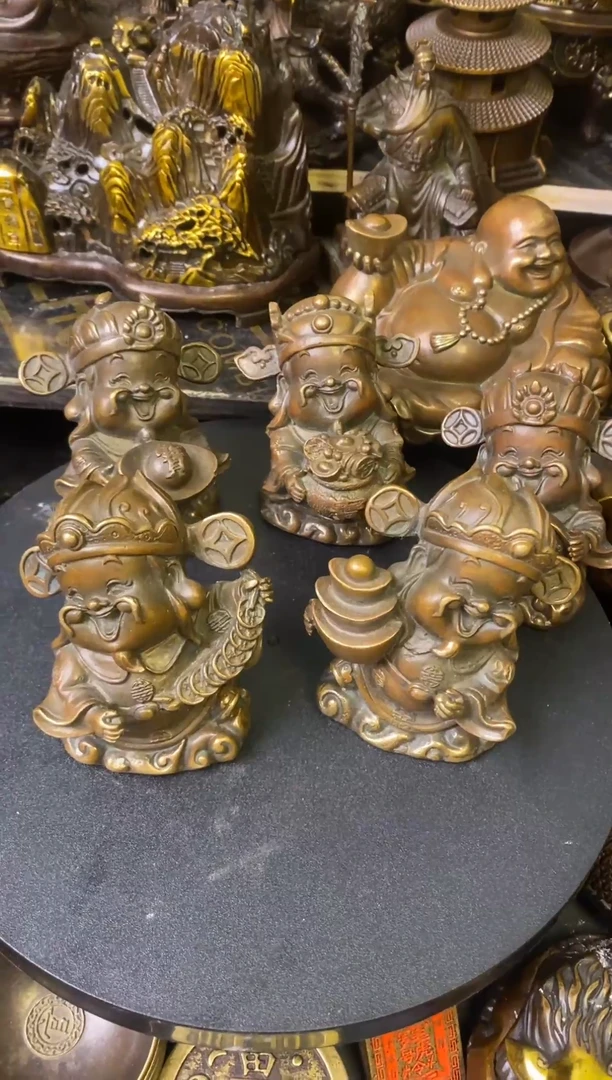 文玩铜器摆件8888