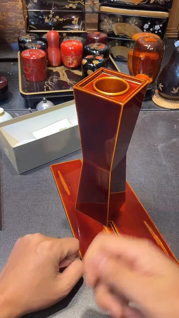 花器 大漆漆器大漆漆器大漆漆器