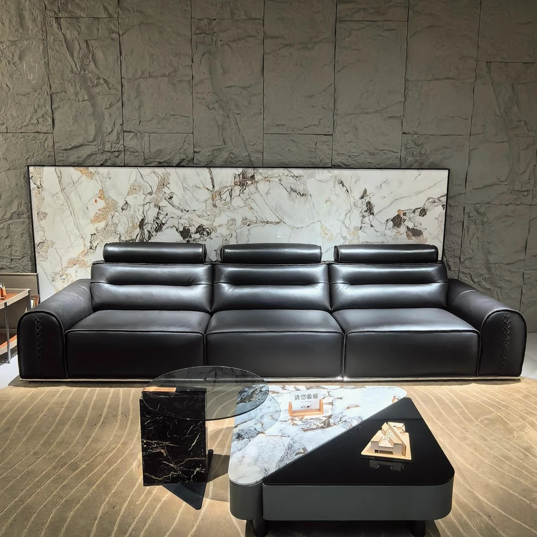 大猛牛沙发头层牛皮舒适客厅沙发sf382