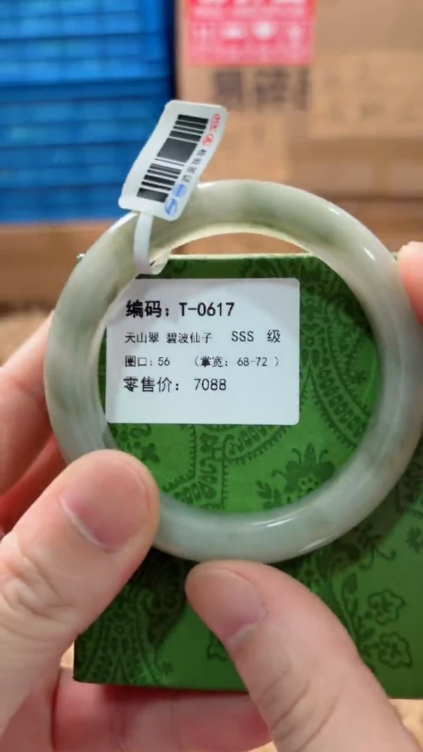 未镶嵌手镯石英质玉T-0617