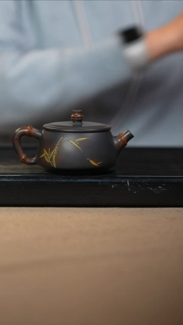 壶黄倩建水紫陶完品115