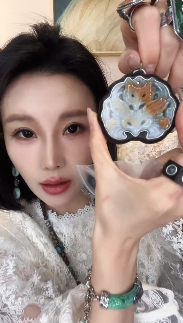 颈饰未镶嵌翡翠冉*易翡翠E760