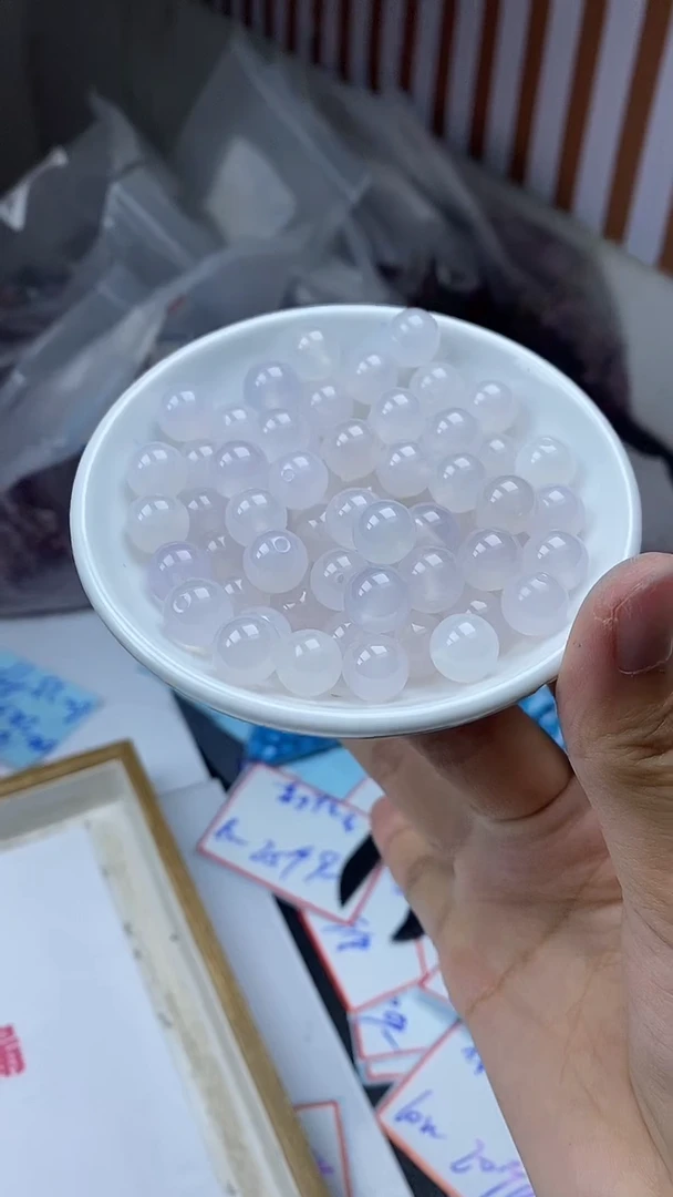 南红玛瑙散珠未镶嵌B429紫荔枝冻10mm10个9.9元
