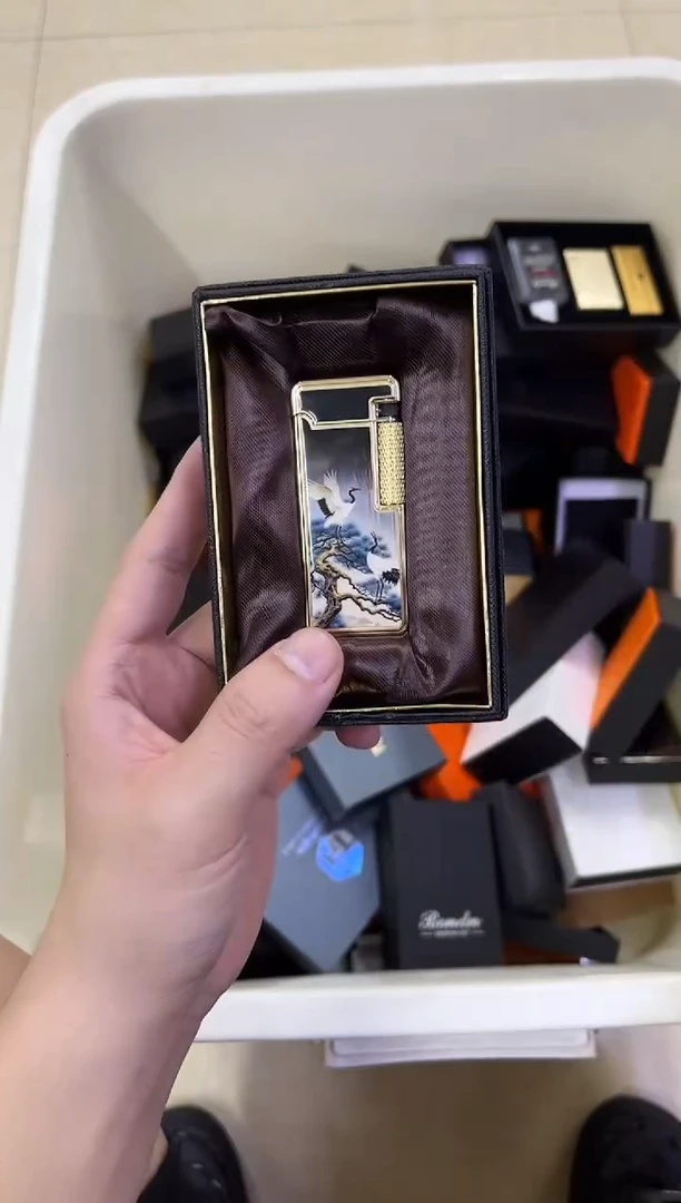 合金高档火机处理