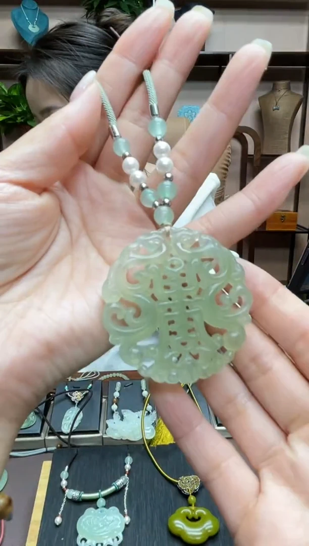 【闪购商品】岫玉吊坠未镶嵌·