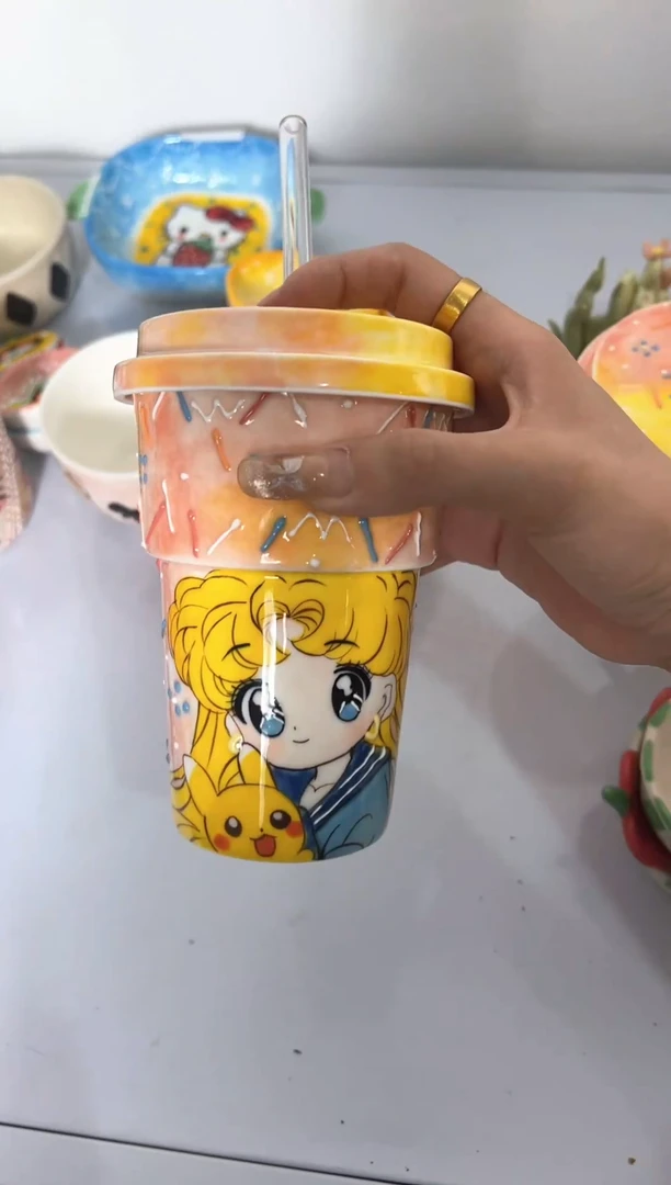 摆件摆件景德镇陶瓷手作D140