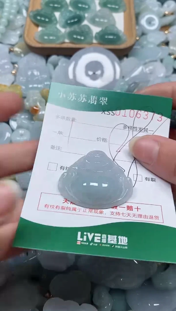 【闪购商品】翡翠颈饰未镶嵌闪购商品0106373