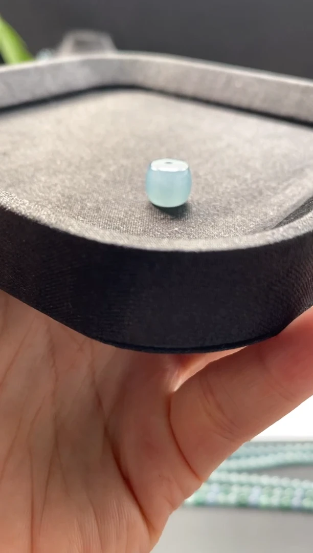 未镶嵌手链翡翠散珠卡10MM老型珠