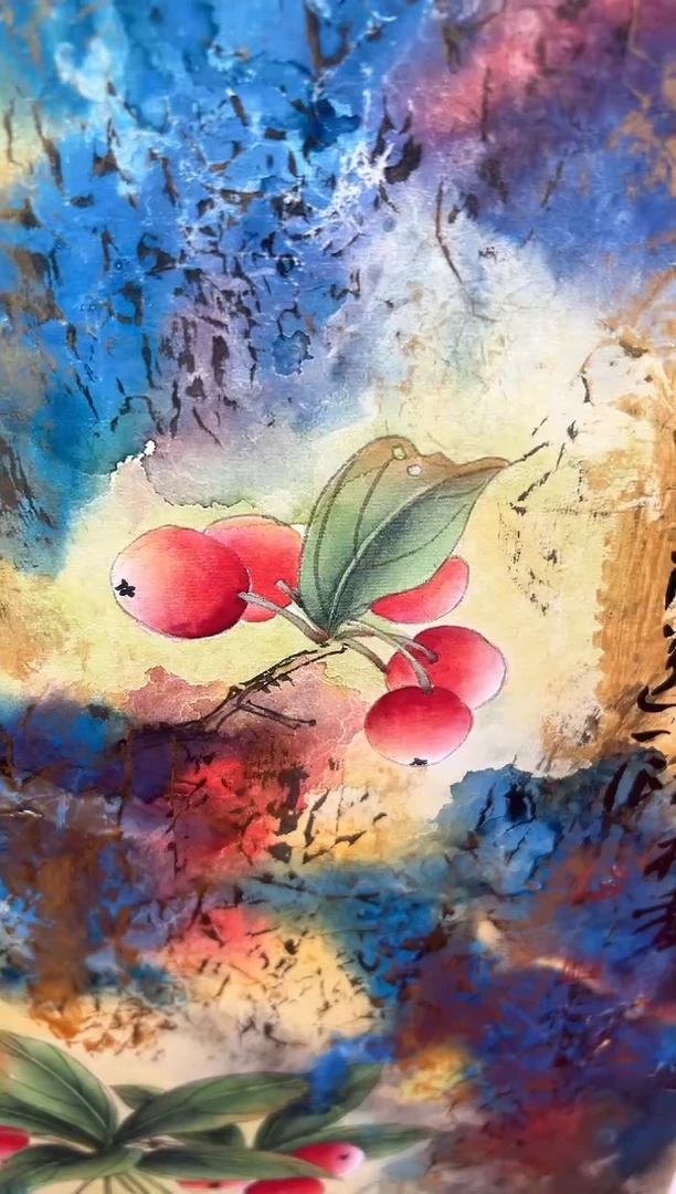 【闪购商品】国画道一老师亲笔绘画作品B117