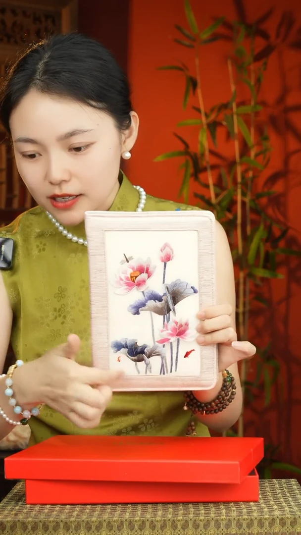刺绣非遗苏绣笔记本