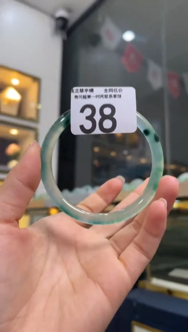 石英质玉手镯未镶嵌38  60-61 圈口可戴