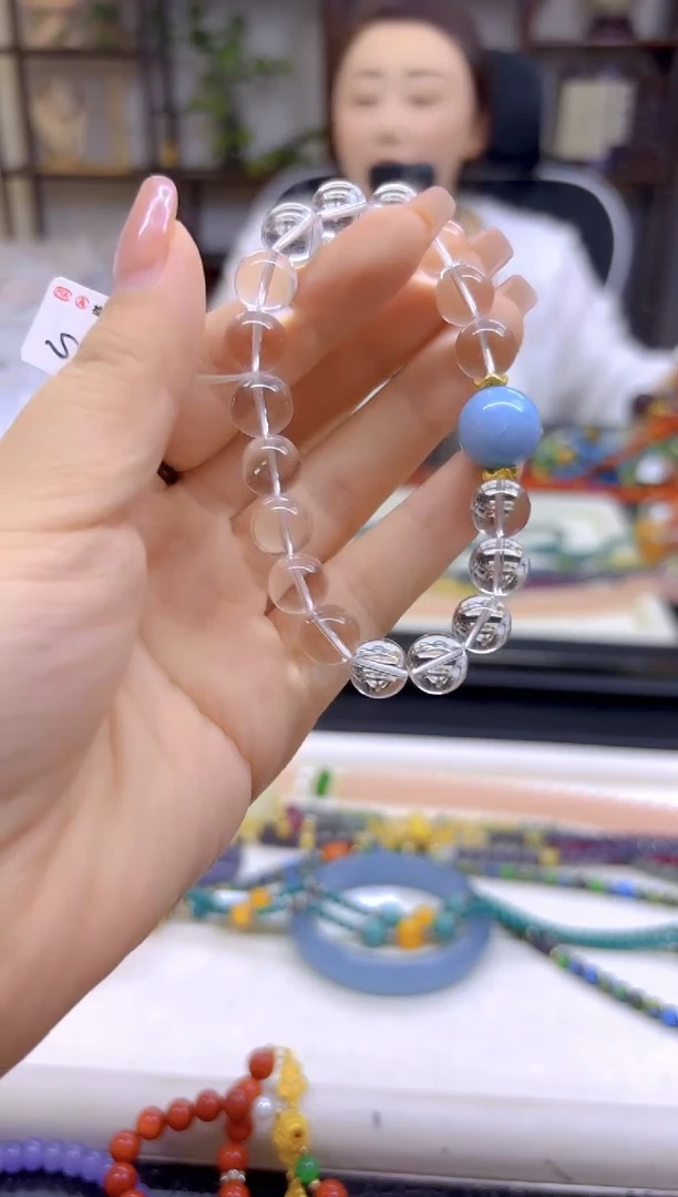 水晶手链未镶嵌DIY款S625