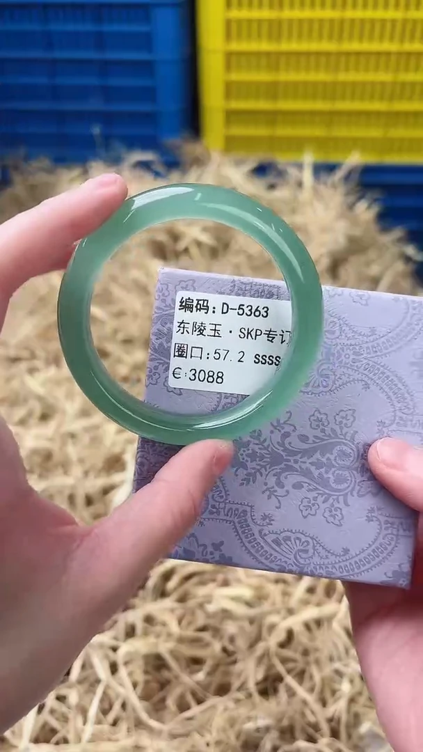 未镶嵌手镯石英质玉D-4363