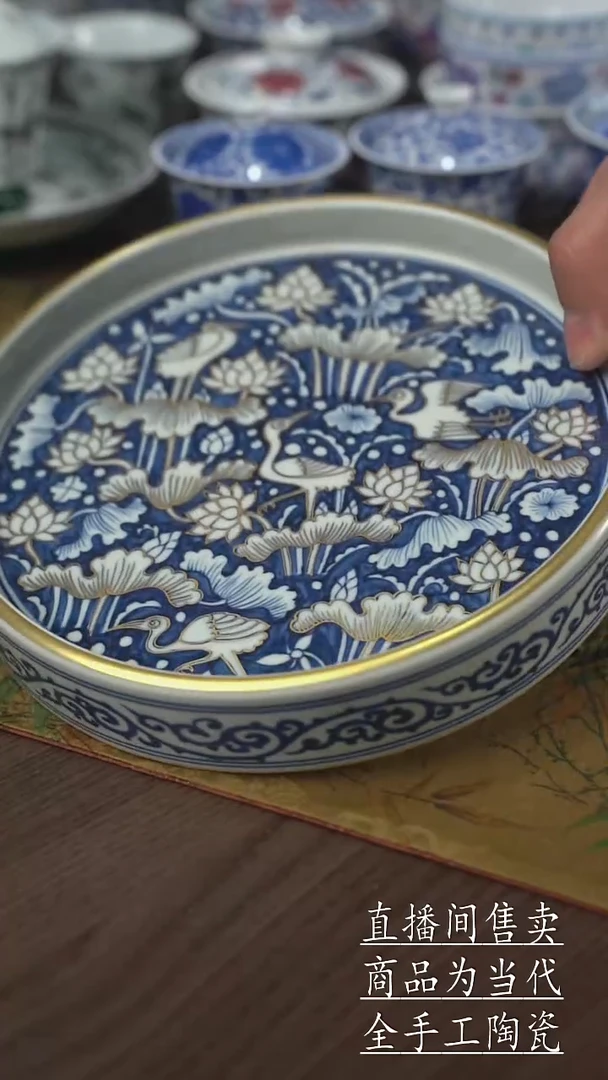 瓷片景德镇手工陶瓷茶具