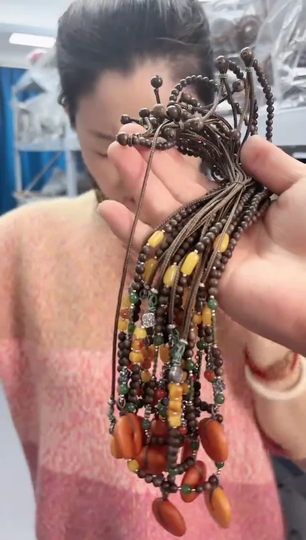 【闪购商品】檀香木其他香香木DIY橘皮LA毛衣链