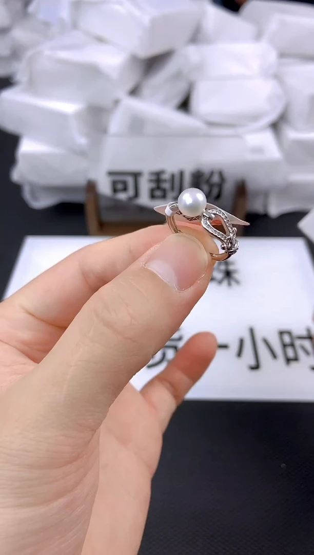 未镶嵌耳饰淡水珍珠jz1006