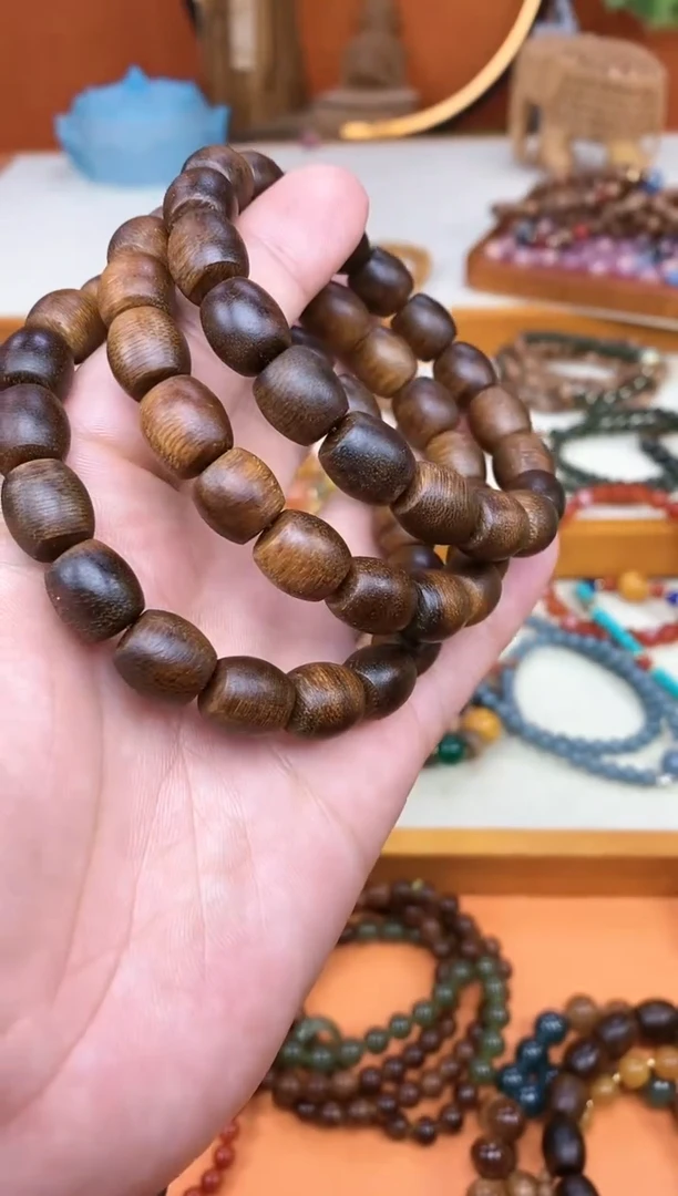 【闪购商品】檀香木手串/手链单圈达拉干直切香香手串