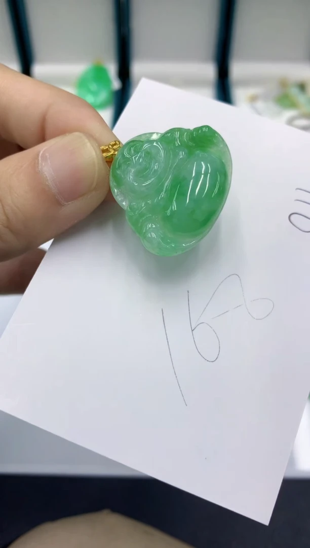 颈饰未镶嵌翡翠翡翠