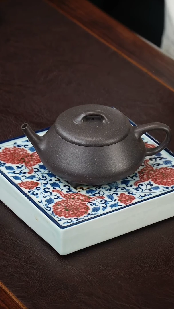 茶壶紫砂侯静天青泥逸瓢160cc