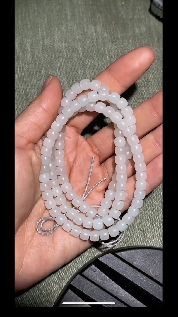 手串未镶嵌和田玉pz607-26和田玉手串